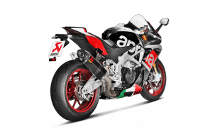 Akrapovic Evolution Line Carbon Compleet Uitlaatsysteem zonder E-keur Aprilia Tuono V4 2017 > 2021